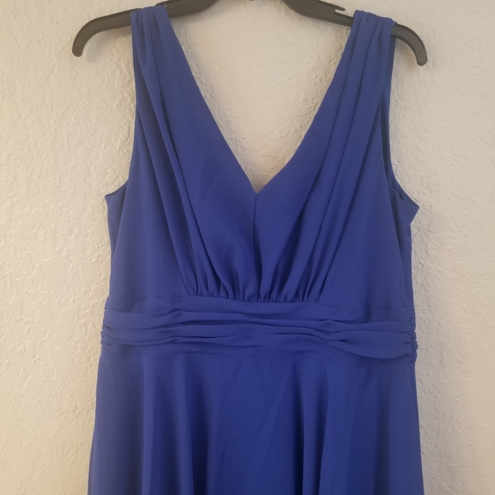 Blue dress